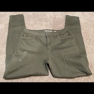 YMI Women’s Olive Jeans